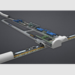 mechanics, thumbnail 13, ILC / Service hall and main linac tunnel