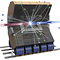 加速器イラスト05 サムネイル01、ILC／測定器と衝突点イメージ