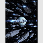 publicationsサムネイル30、「星系出雲の兵站 −遠征− 5」カバー画