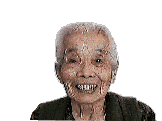 PHOTO[granma's big portrait]