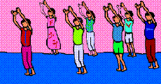 PAINT[Hawaiian Dance practice]