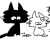 黒猫館のロゴ