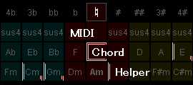 MIDI Chord Helper