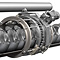 加速器イラスト サムネイル21、ILCイラスト/超伝導空洞/監修:高エネルギー加速器研究機構 早野仁司先生