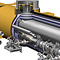 加速器イラスト サムネイル23、ILCイラスト/クライオモジュール/監修:高エネルギー加速器研究機構 早野仁司先生