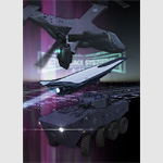 publications, thumbnail 48, Cover art of the sci-fi novel 'The Second Police'