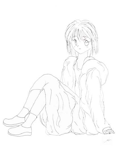 Sitting Long Skirt