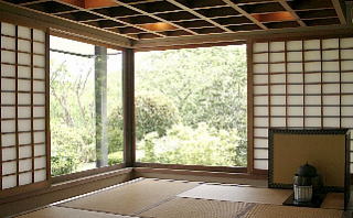 垣根越しの茶の湯 茶室